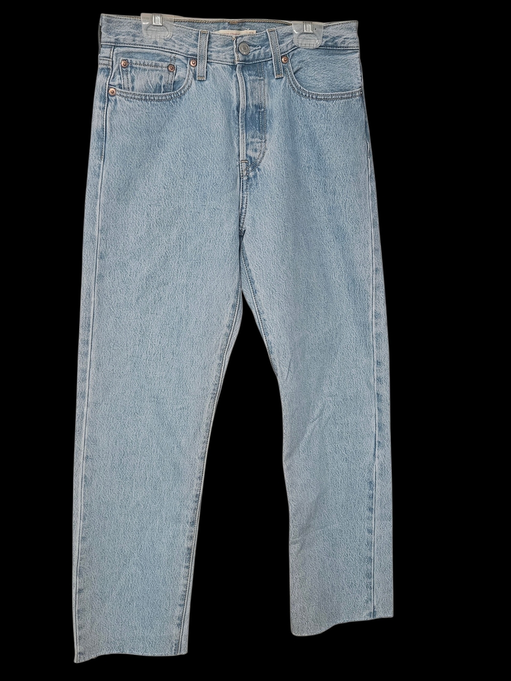 NWOT Levi's Light Wash Wedgie Straight Leg Denim Jeans-Womens-27